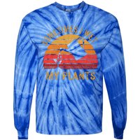 Sometimes I Wet My Plants Garden Lover Tie-Dye Long Sleeve Shirt