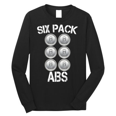 Six Abs Beer Long Sleeve Shirt
