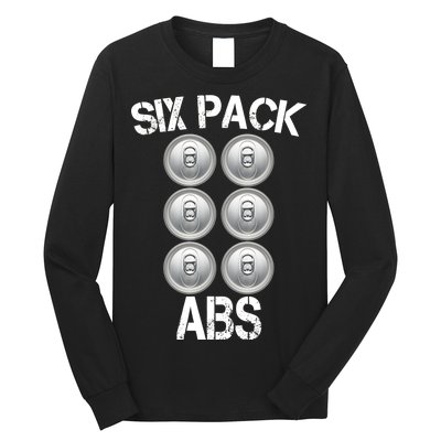 Six Abs Beer Long Sleeve Shirt