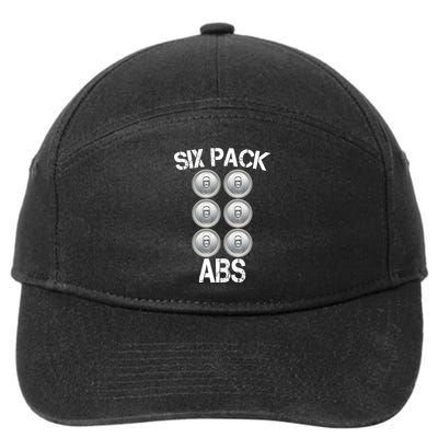 Six Abs Beer 7-Panel Snapback Hat