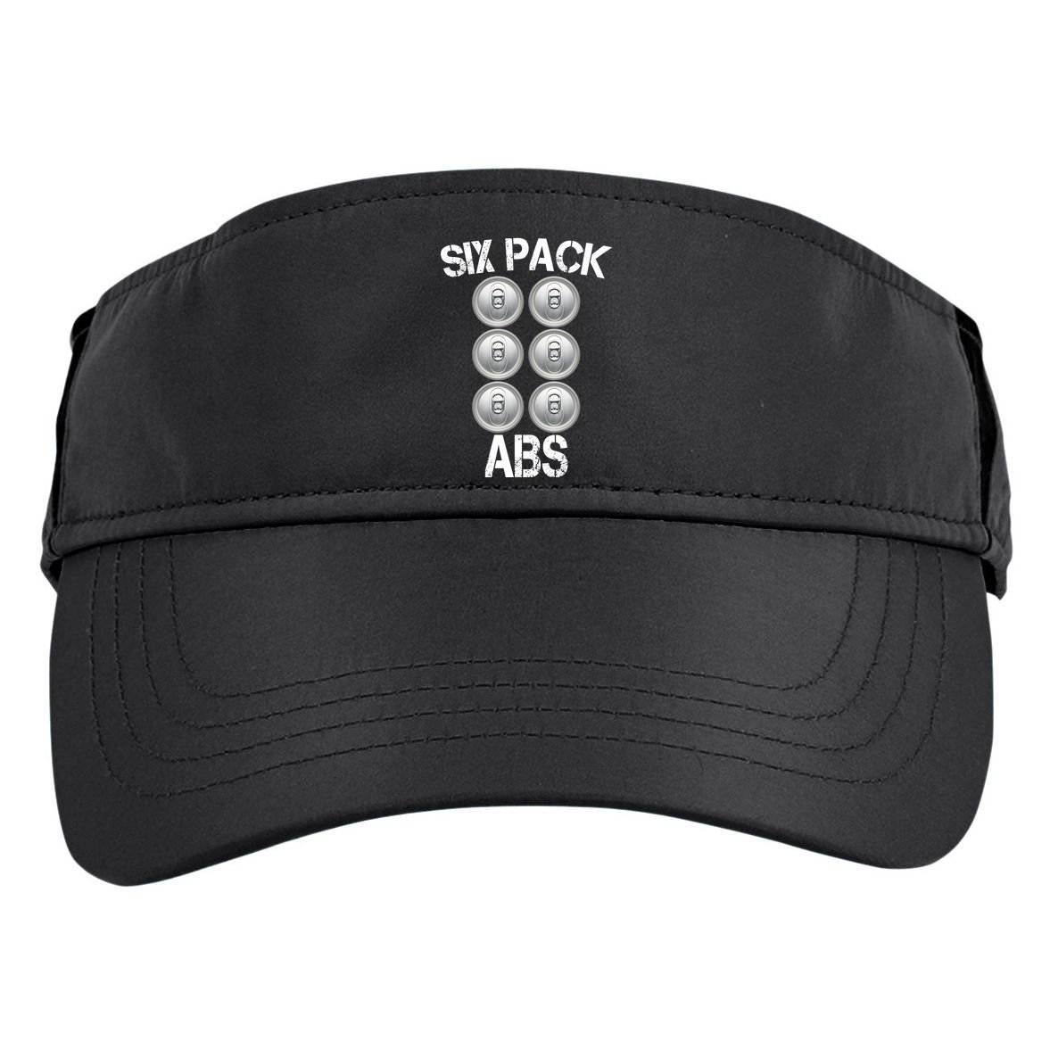 Six Abs Beer Adult Drive Performance Visor