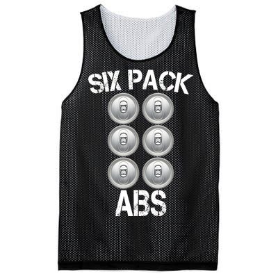 Six Abs Beer Mesh Reversible Basketball Jersey Tank