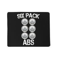 Six Abs Beer Mousepad