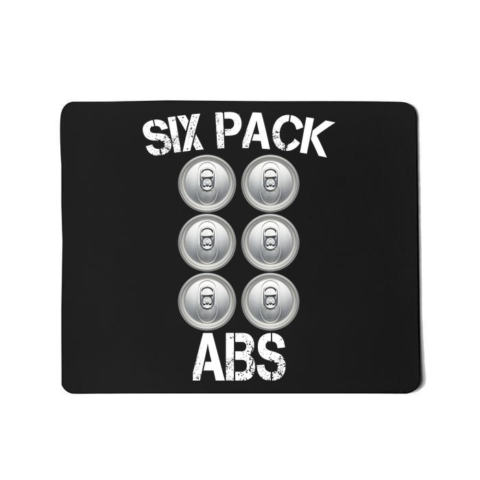 Six Abs Beer Mousepad