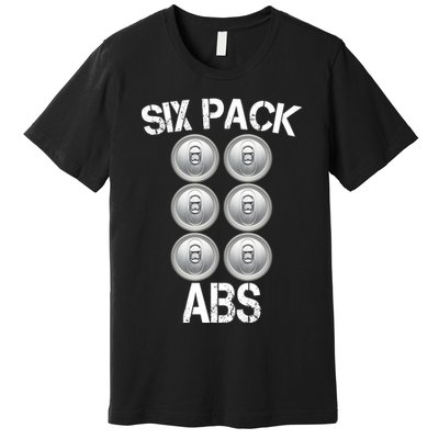 Six Abs Beer Premium T-Shirt
