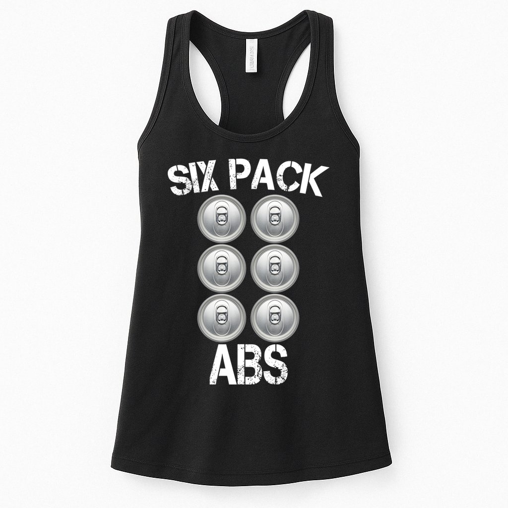 Six Abs Beer Womens Tank Top