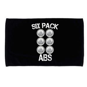 Six Abs Beer Microfiber Hand Towel