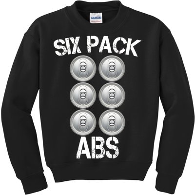 Six Abs Beer Kids Sweatshirt