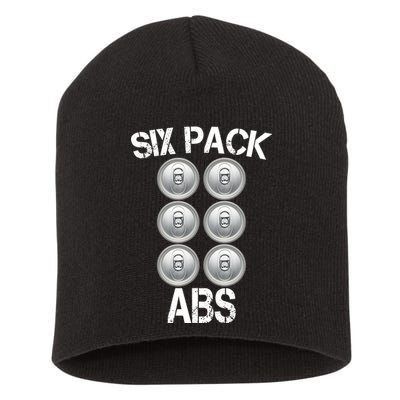 Six Abs Beer Short Acrylic Beanie