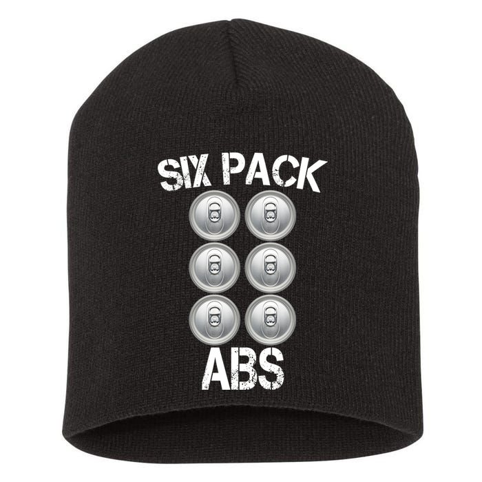 Six Abs Beer Short Acrylic Beanie