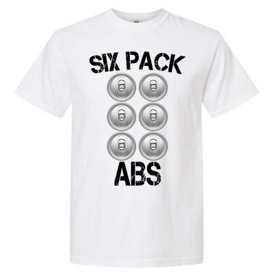 Six Abs Beer Garment-Dyed Heavyweight T-Shirt