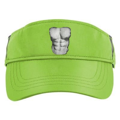 Six Pack Abs Adult Drive Performance Visor