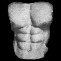 Six Pack Abs Cooling Performance Crew T-Shirt