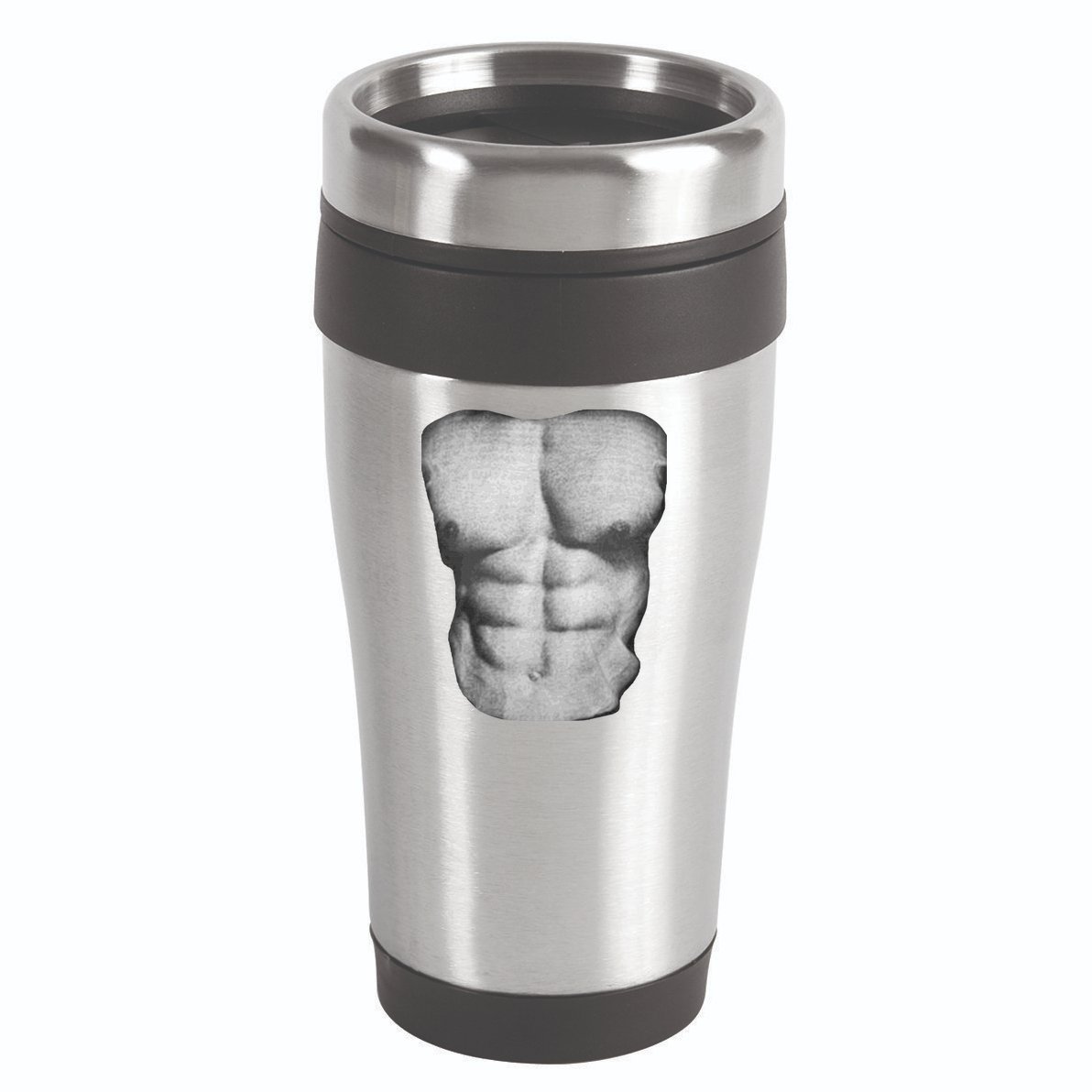 Six Pack Abs 16oz Travel Tumbler
