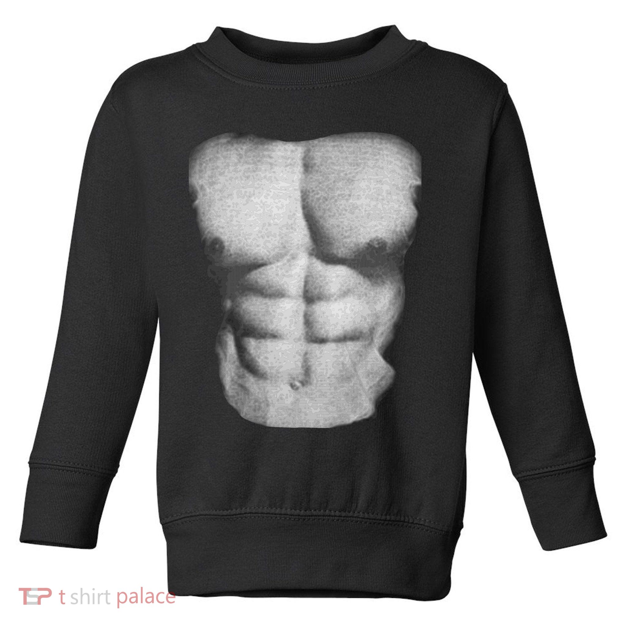 Six Pack Abs Toddler Sweatshirt