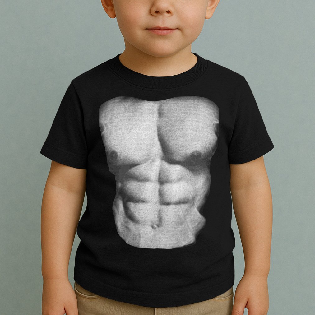 Six Pack Abs Toddler T-Shirt