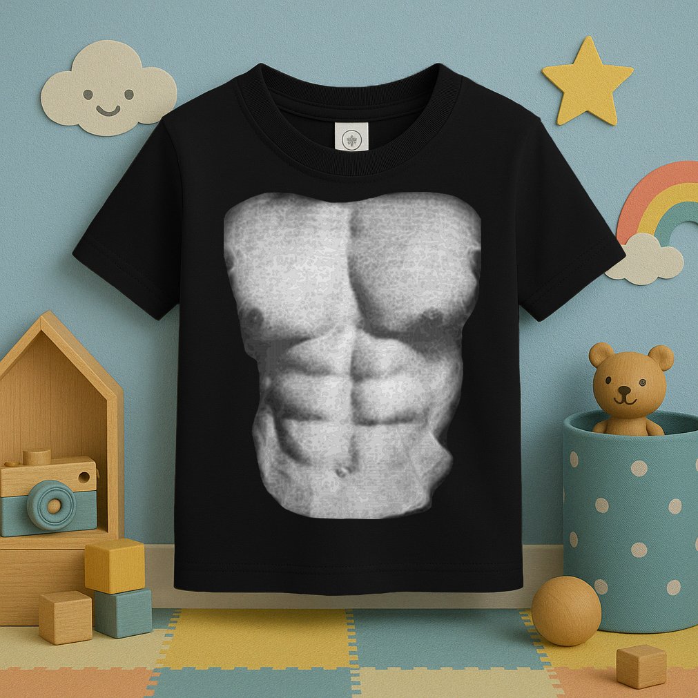 Six Pack Abs Toddler T-Shirt