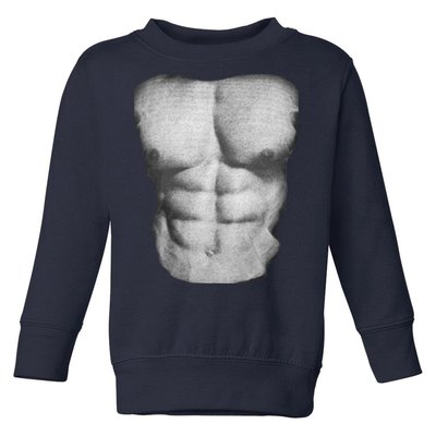 Six Pack Abs Toddler Sweatshirt