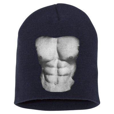 Six Pack Abs Short Acrylic Beanie