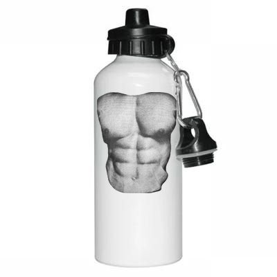 Six Pack Abs Aluminum Water Bottle