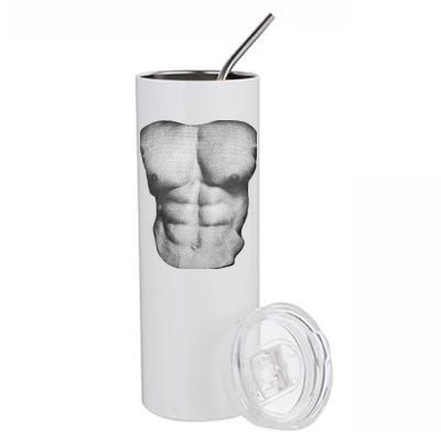 Six Pack Abs Stainless Steel Tumbler