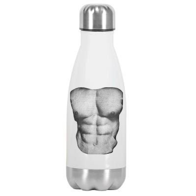 Six Pack Abs Stainless Steel Insulated Water Bottle