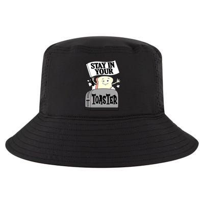 Stay In Your Toaster Funny Color Guard Marching Band Cool Comfort Performance Bucket Hat