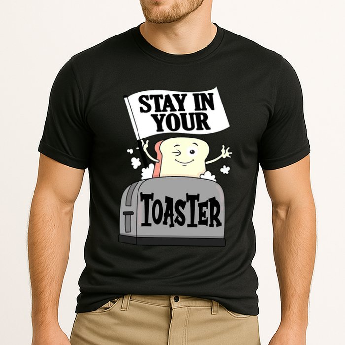 Stay In Your Toaster Funny Color Guard Marching Band Performance Shirt
