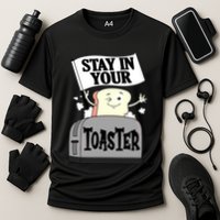 Stay In Your Toaster Funny Color Guard Marching Band Performance Shirt
