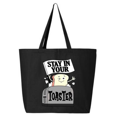 Stay In Your Toaster Funny Color Guard Marching Band 25L Jumbo Tote