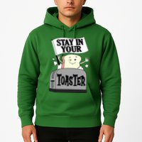 Stay In Your Toaster Funny Color Guard Marching Band Hoodie