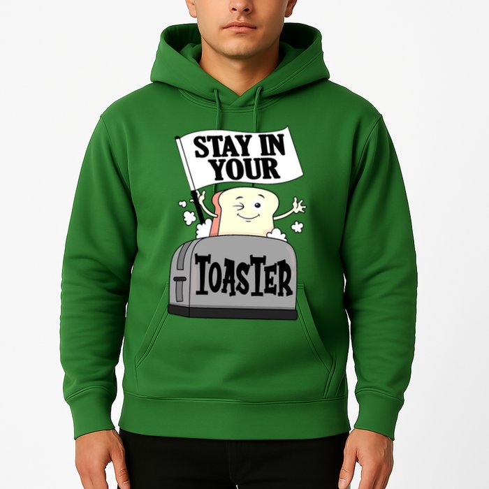 Stay In Your Toaster Funny Color Guard Marching Band Hoodie