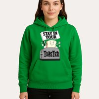Stay In Your Toaster Funny Color Guard Marching Band Hoodie