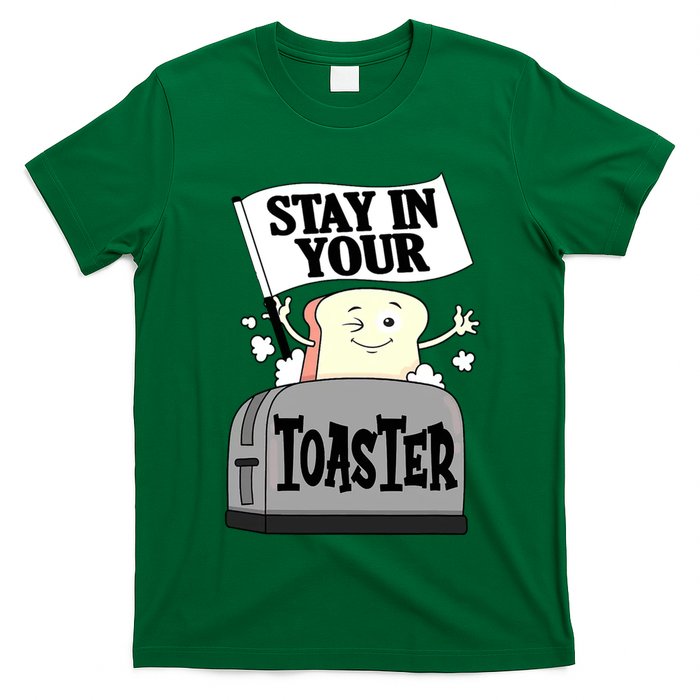 Stay In Your Toaster Funny Color Guard Marching Band T-Shirt