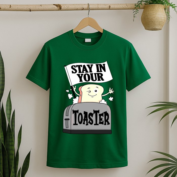 Stay In Your Toaster Funny Color Guard Marching Band T-Shirt