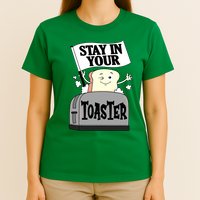 Stay In Your Toaster Funny Color Guard Marching Band T-Shirt