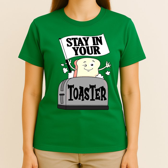 Stay In Your Toaster Funny Color Guard Marching Band T-Shirt
