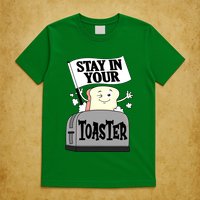 Stay In Your Toaster Funny Color Guard Marching Band T-Shirt