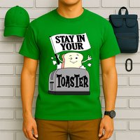 Stay In Your Toaster Funny Color Guard Marching Band T-Shirt