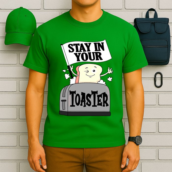 Stay In Your Toaster Funny Color Guard Marching Band T-Shirt