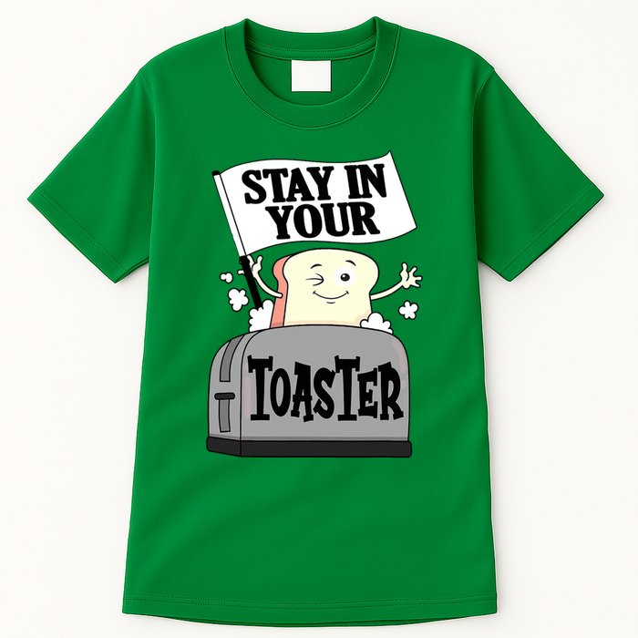 Stay In Your Toaster Funny Color Guard Marching Band Tall T-Shirt