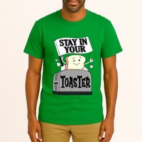 Stay In Your Toaster Funny Color Guard Marching Band Tall T-Shirt