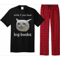 Smile If You Have Big Boobs Cringey Pajama Set