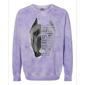 She Is Your Friend Your Partner Your Dog Cane Corso Dogs Colorblast Crewneck Sweatshirt