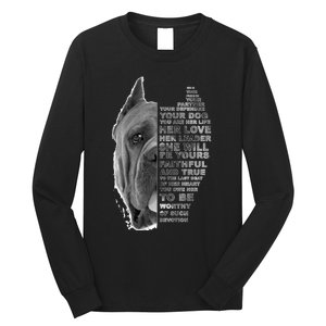 She Is Your Friend Your Partner Your Dog Cane Corso Dogs Long Sleeve Shirt