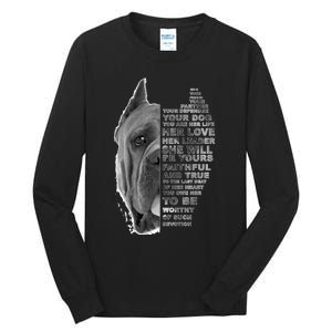 She Is Your Friend Your Partner Your Dog Cane Corso Dogs Tall Long Sleeve T-Shirt