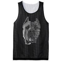 She Is Your Friend Your Partner Your Dog Cane Corso Dogs Mesh Reversible Basketball Jersey Tank