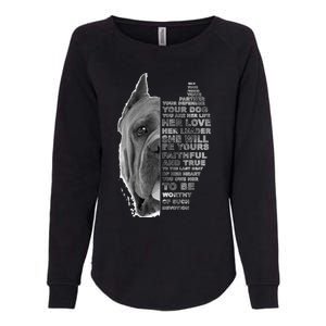 She Is Your Friend Your Partner Your Dog Cane Corso Dogs Womens California Wash Sweatshirt