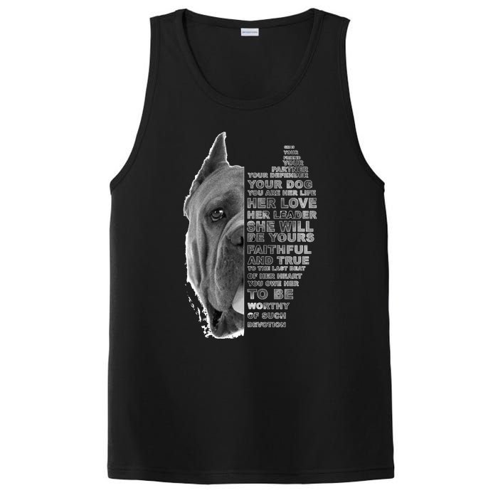 She Is Your Friend Your Partner Your Dog Cane Corso Dogs PosiCharge Competitor Tank