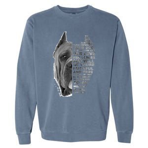 She Is Your Friend Your Partner Your Dog Cane Corso Dogs Garment-Dyed Sweatshirt